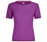 Icebreaker - Women's Mer 75 Cool-Lite Featherlight SS Crewe - T-shirt L lilla