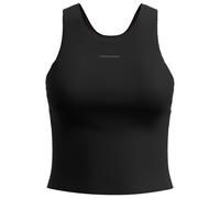 Icebreaker - Women's Merino 150 Active Cropped Bra-Tank - Maglia merino XL nero