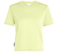 Icebreaker - Women's Merino 150 Tech Lite III S/S Crop Tee - Maglia merino XL giallo