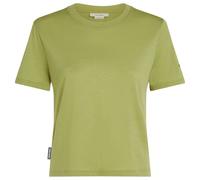 Icebreaker - Women's Merino 150 Tech Lite III S/S Crop Tee - Maglia merino XL olivia