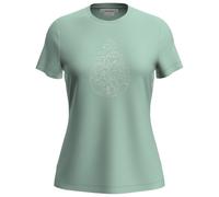 Icebreaker - Women's Merino 150 Tech Lite III S/S Hike Path - Maglia merino S verde