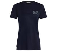 Icebreaker - Women's Merino 150 Tech Lite S/S Adventure Ride - Maglia merino XL blu