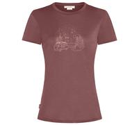 Icebreaker - Women's Merino 150 Tech Lite S/S Tee Van Camp - Maglia merino S marrone