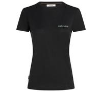 Icebreaker - Women's Merino 150 Tech Lite S/S Teeib Wordmark - Maglia merino M nero