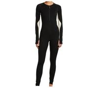 Icebreaker Merino 200 Oasis+ Long Sleeve Base Layer Suit Nero S Donna