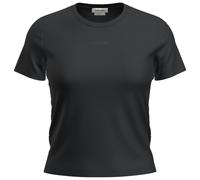 Icebreaker - Women's Merino 200 Tech Lite S/S Crop Slim Tee - Maglia merino S nero