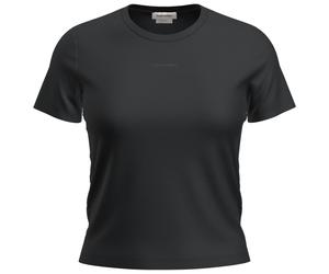 Icebreaker - Women's Merino 200 Tech Lite S/S Crop Slim Tee - Maglia merino XL nero