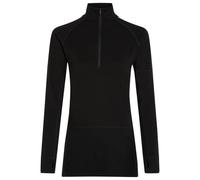 Icebreaker - Women's Merino 200 Zoneknit L/S Half Zip - Intimo lana merinos XS nero