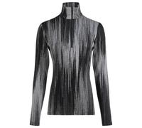 Icebreaker - Women's Merino 260 Tech Vertex L/S Half Zip AOP - Intimo lana merinos XS grigio