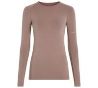 Icebreaker - Women's Merino 260 Zoneknit Seamless L/S Crewe - Intimo lana merinos L marrone
