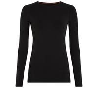 Icebreaker - Women's Merino 260 Zoneknit Seamless L/S Crewe - Intimo lana merinos XS nero