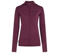 Icebreaker 300 Real Descender Full Zip Fleece Viola M Donna
