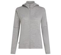 Icebreaker - Women's Merino 360 Realfleece Elemental L/S Zip - Giacca di merino L grigio