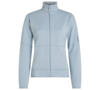 Icebreaker - Women's Merino 400 Realfleece Descender L/S Zip - Giacca di merino M grigio