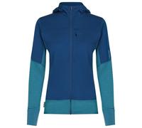 Icebreaker - Women's Merino Blend 300 Realfleece Descender - Giacca di merino S blu