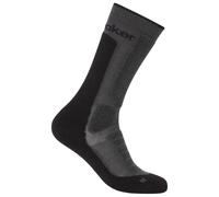 Icebreaker - Women's Merino Hike+ Heavy Crew - Calze da trekking EU 35-37 nero/grigio