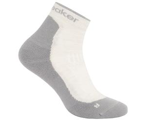 Icebreaker - Women's Merino Hike+ Light Mini - Calze da trekking EU 35-37 grigio/bianco