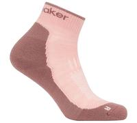 Icebreaker - Women's Merino Hike+ Light Mini - Calze da trekking Unisex L | EU 44,5|46,5 fuchsia/marrone