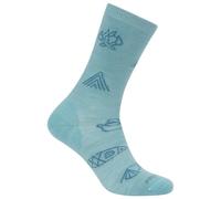 Icebreaker - Women's Merino Lifestyle UL Crew Camp Essentials - Calze casual Unisex M | EU 42|44 turchese