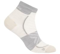 Icebreaker - Women's Merino Run+ Ultralight Mini - Calze da running Unisex M | EU 38|40 bianco/grigio