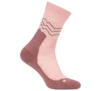 Icebreaker - Women's MerinoHike+ MediumCrew Across The Peaks - Calze da trekking Unisex M | EU 42|44 fuchsia