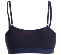 Icebreaker - Donna Merino Core Bra - Bralette Non cablata - Midnight Navy, S