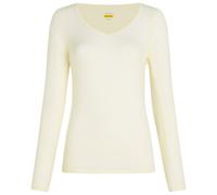 Icebreaker - Women's Siren L/S Sweetheart - Intimo lana merinos M bianco
