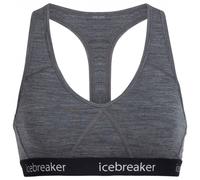 Icebreaker - Women's Sprite Racerback Bra - Intimo lana merinos XS grigio/blu