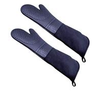 ICECHEN 1 paio di guanti da forno in silicone guanti da forno lunghi fino al gomito