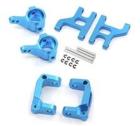 ICECHEN Coppa sterzo anteriore in metallo C Hub braccio di sospensione set per 1/10 RC Crawler Car CC01 CC-01 parti di aggiornamento, 5