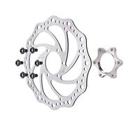 ICECHEN Freno a disco per bici da 160 mm in acciaio inox per bici da strada, accessori per freni a disco con flangia da 48 mm foro diagon