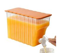 Iced Beverage Dispenser - 3.6L Drink Container With Spigot