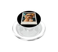 Iced Coffee Doodle Pup Morning Cafe Brew Beverage Boba Tea PopSockets PopGrip per MagSafe