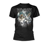 ICED EARTH - DYSTOPIA BLACK T-Shirt, Front & Back Print Medium
