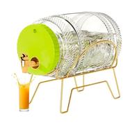 Iced Tea Pitcher with Lid, Beverage Dispenser with Spigot, Cold Water Pot with Faucet, Kettle Style Beverage Pitcher, Hot Cold Beverage Dispenser, Compact Fridge Pitcher, Water Pitcher For Fridge