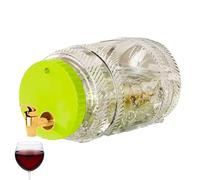 Iced Tea Pitcher with Lid, Beverage Dispenser with Spigot, Cold Water Pot with Faucet, Kettle Style Beverage Pitcher, Hot Cold Beverage Dispenser, Compact Fridge Pitcher, Water Pitcher For Fridge