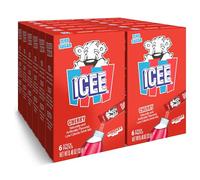 ICEE Singles To Go Water Drink Mix - 12 scatole da 6 pacchetti ciascuna, 72 porzioni totali, ciliegia, 12 pezzi
