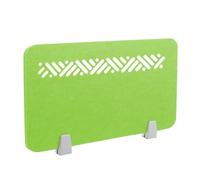 Icegrey Divisorio Privacy con Pannello fonoassorbente Divisorio da Tavolo,Divisorio da Tavolo in Feltro,Pannelli Fonoassorbenti per la Scuola,L'Ufficio,la Biblioteca, Erba Verde, 80x30cm