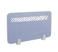 Icegrey Divisorio Privacy con Pannello fonoassorbente Divisorio da Tavolo,Divisorio da Tavolo in Feltro,Pannelli Fonoassorbenti per la Scuola,L'Ufficio,la Biblioteca, Grigio, 40x40cm
