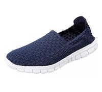 Icegrey Sandali Elastici da Lavoro Piatte Scarpe da Donna Sandali Intrecciati Slip on Casual Sport Walking Water Scarpe