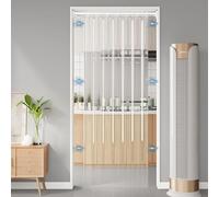 Icegrey Tenda magnetica oscurante, per porte a fisarmonica, per interni dell'armadio, divisorio, tenda invisibile, per camera da letto, soggiorno, porta, Stile 5