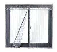 Icegrey Zanzariera Magnetica Per Porte Finestre Tenda Zanzariera Con Magneti Rete Anti Zanzare Zanzariera 120x120cm Grigio