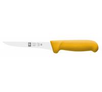 Icel coltello disosso cm 15, lama stretta manico giallo, qualità professionale