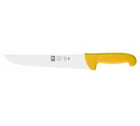 Icel, coltello francese, da macellaio cm 20, manico giallo, prodotto professiona
