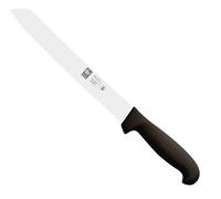Icel coltello pane arrosti professionale acciaio inox nero 25 cm