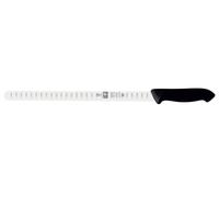 Icel coltello salmone, petto di pollo cm 30 lama flessibile manico nero