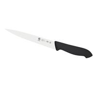 Icel coltello sfilettare flessibile professionale acciaio inox nero 16 cm