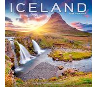 Iceland 2026 Calendar | Square Wall Calendar | Travel Gift | Plastic Free Packaging | by Avonside Publishing