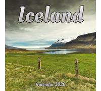 Iceland Calendar 2026: 12 month Organizer Jan 2026 to Dec 2026
