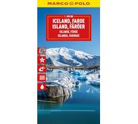 Falk Marco Polo – Carta stradale Islanda – Scala 1:500.000